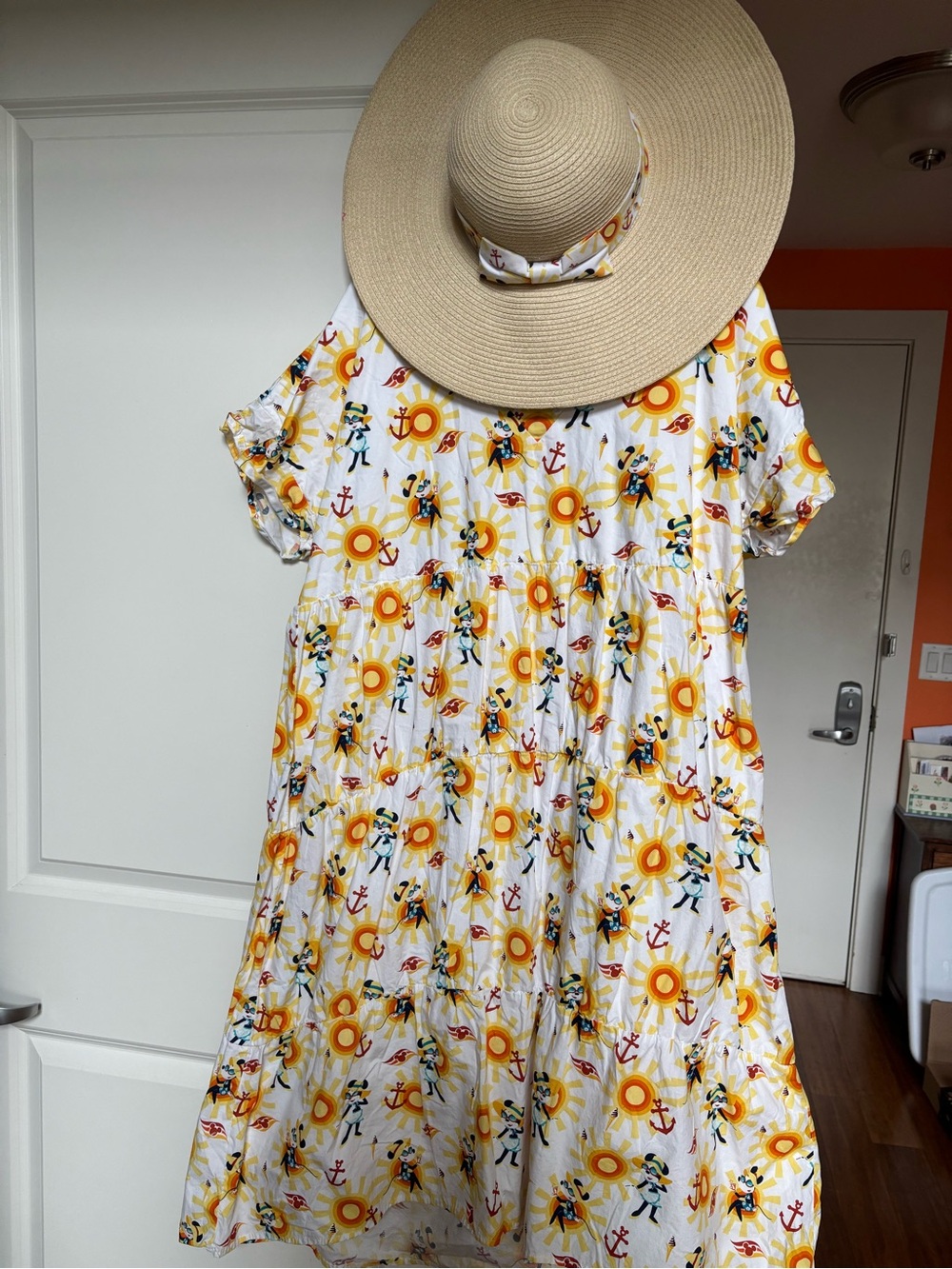 Disney Cruise Line Dress and Hat